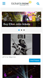Mobile Screenshot of m.ticketsnow.com